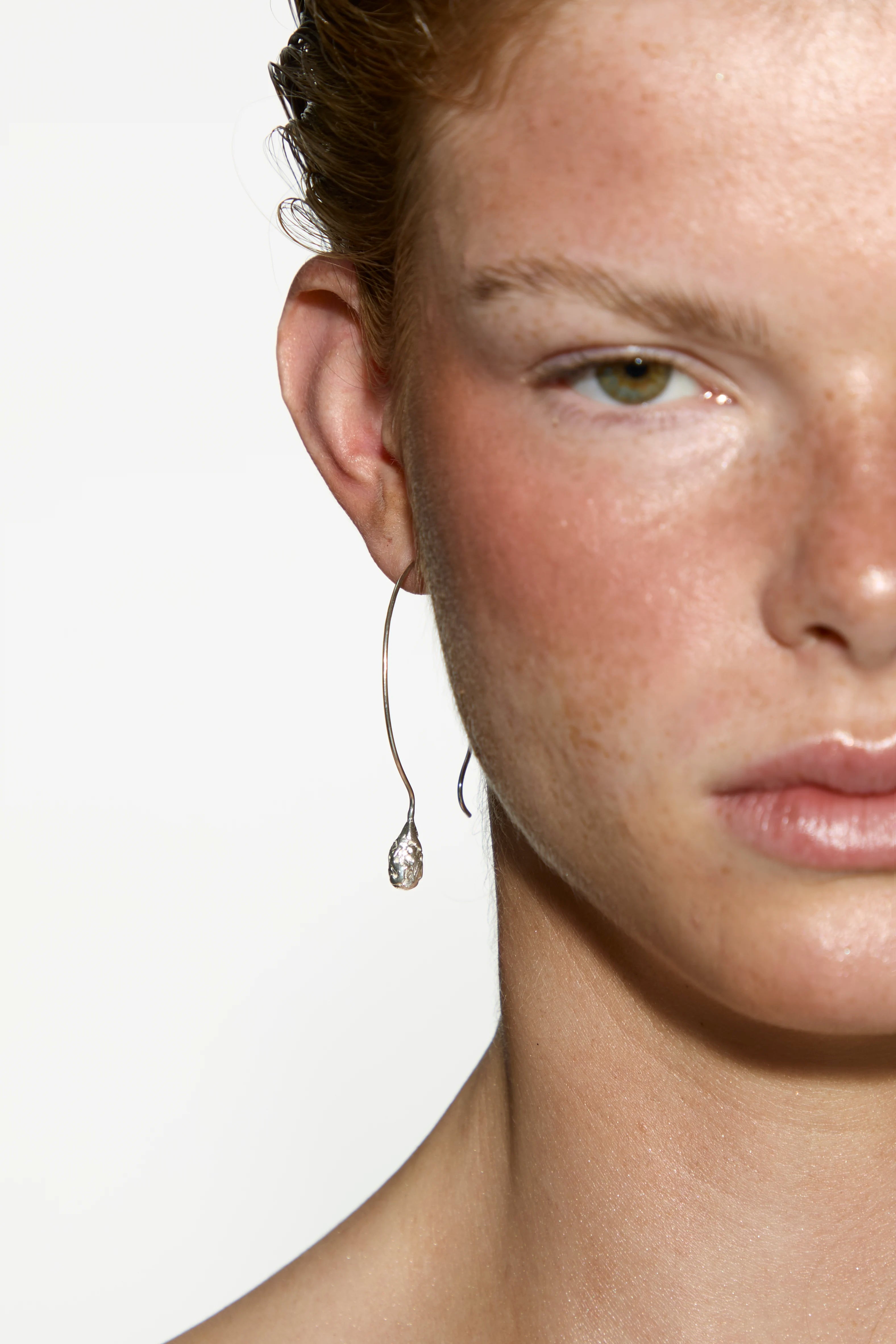 CRINCKLED 925 Earrings 3