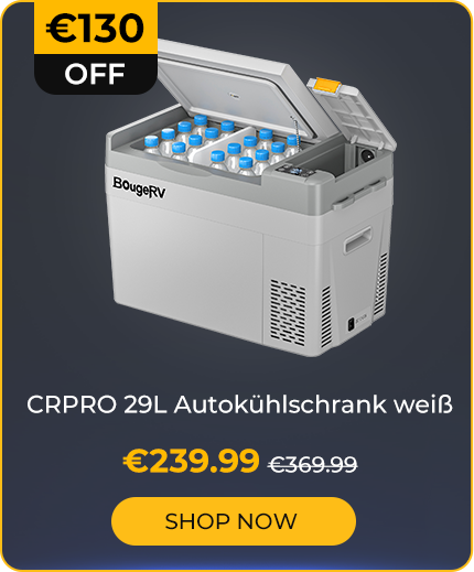 CRPRO 29L Autokühlschrank weiß