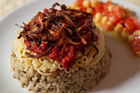 A plate of Koshari