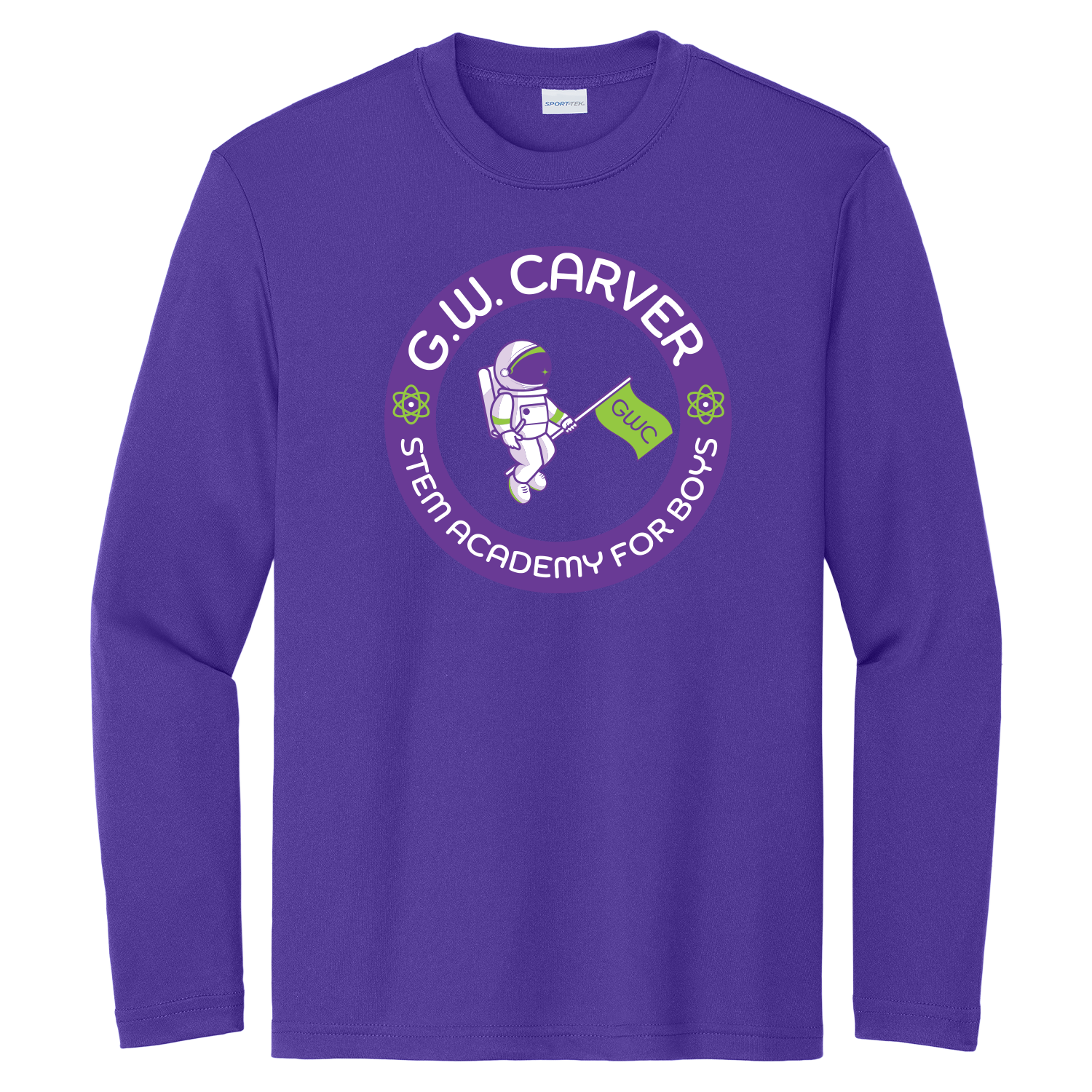 GWC STEM Academy Screen Printed YST350LS Youth L/S Tee