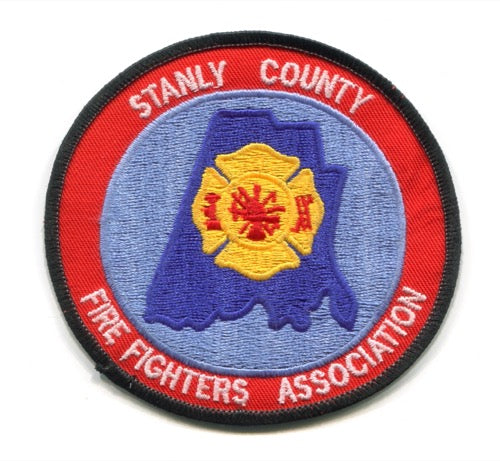 Stanly County Fire Fighters Association Patch North Carolina NC