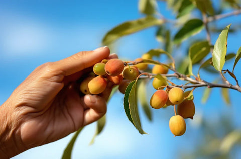 Kakadu Plum picking