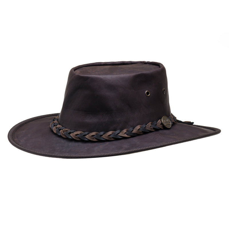 leather bushman hat