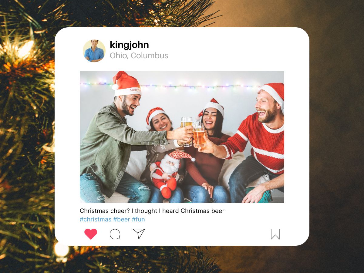Creative Christmas captions for Instagram Post