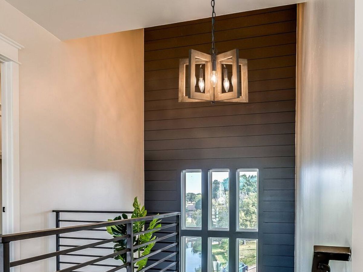 Wood Ceiling Light for Entry