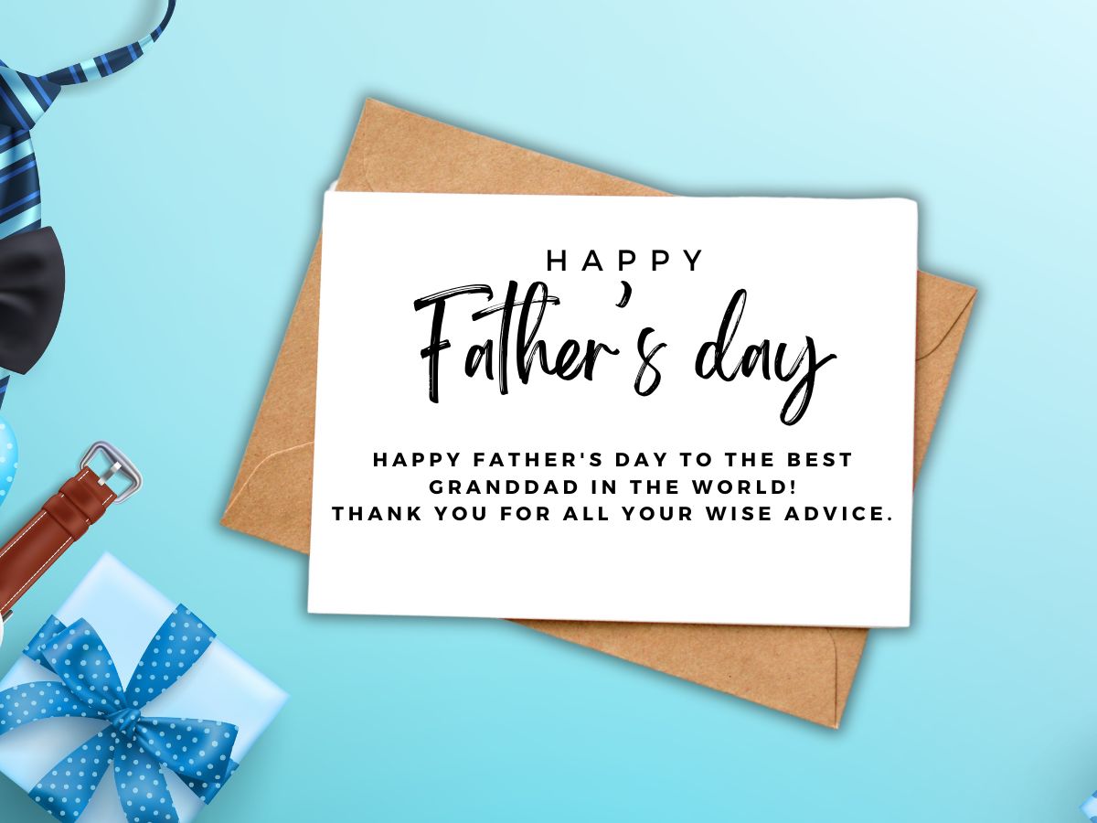Father's Day Messages for Grandpa