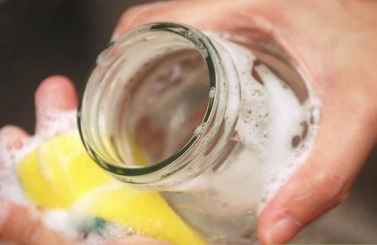 Handwash Glass Storage Jar