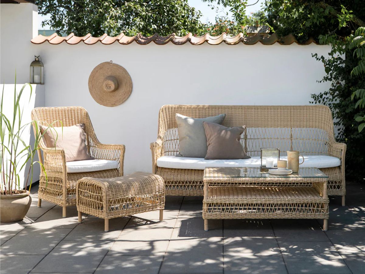 How to clean and care for outdoor rattan furniture?