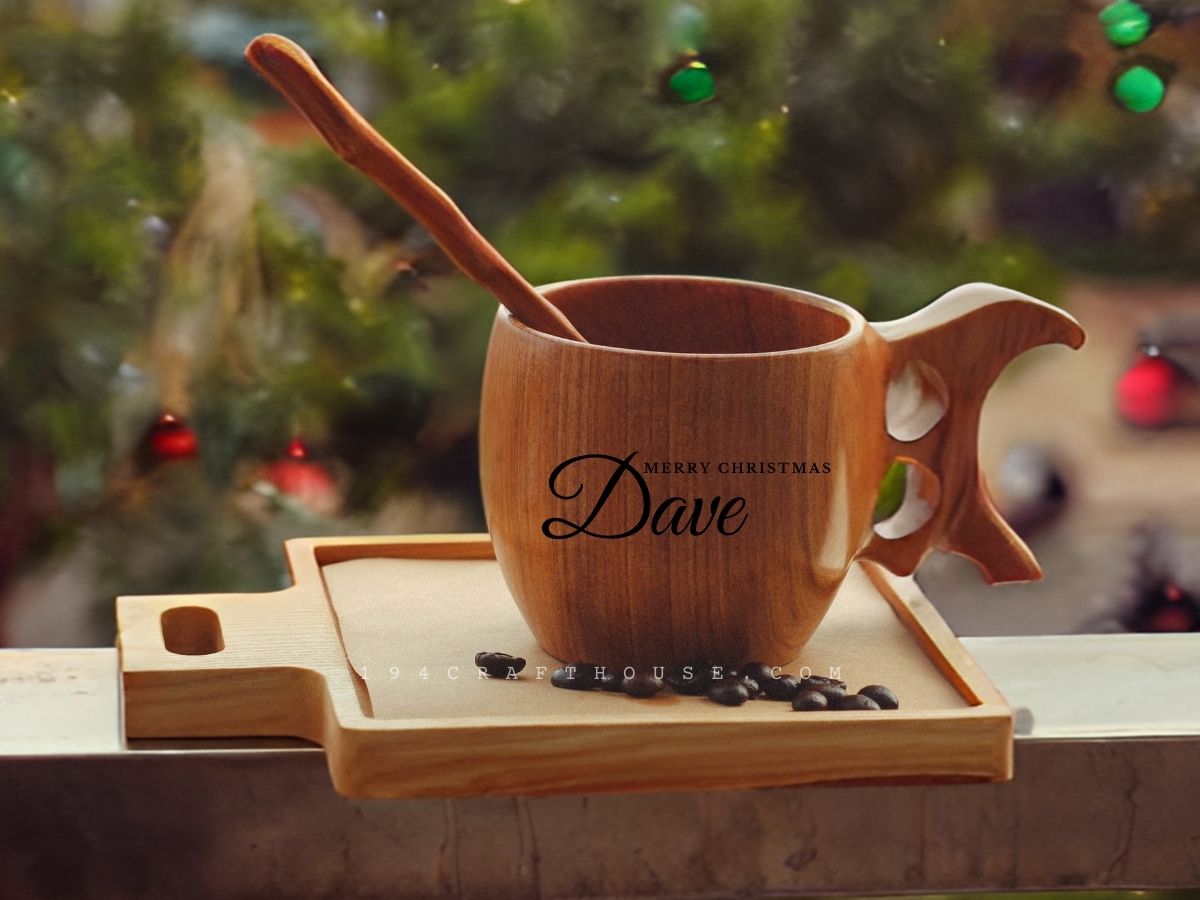 Wooden Kuksa Cup Personalized Gifts for Him