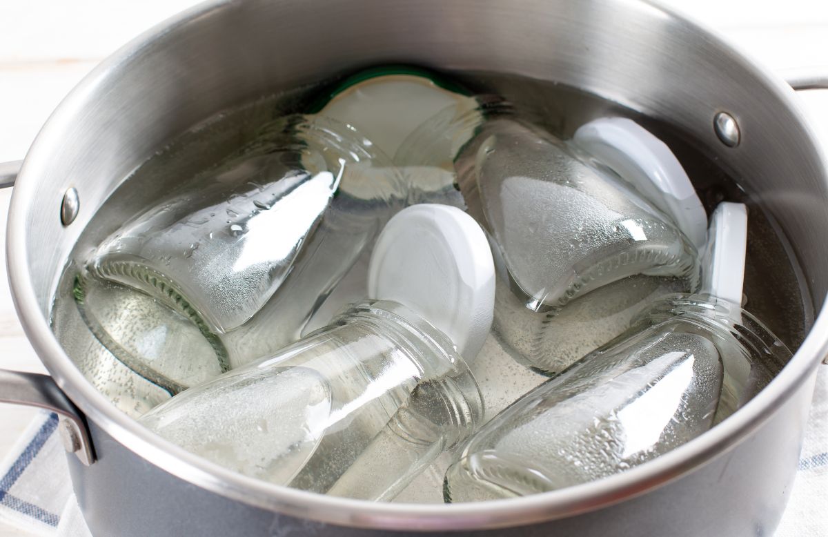 Sterilize Glass Jars