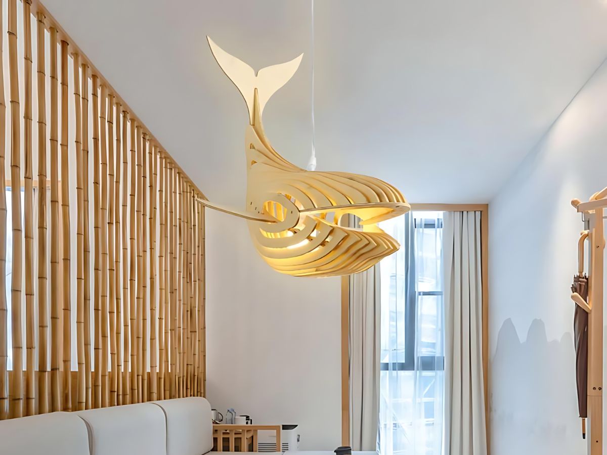 Whale Light Fixture