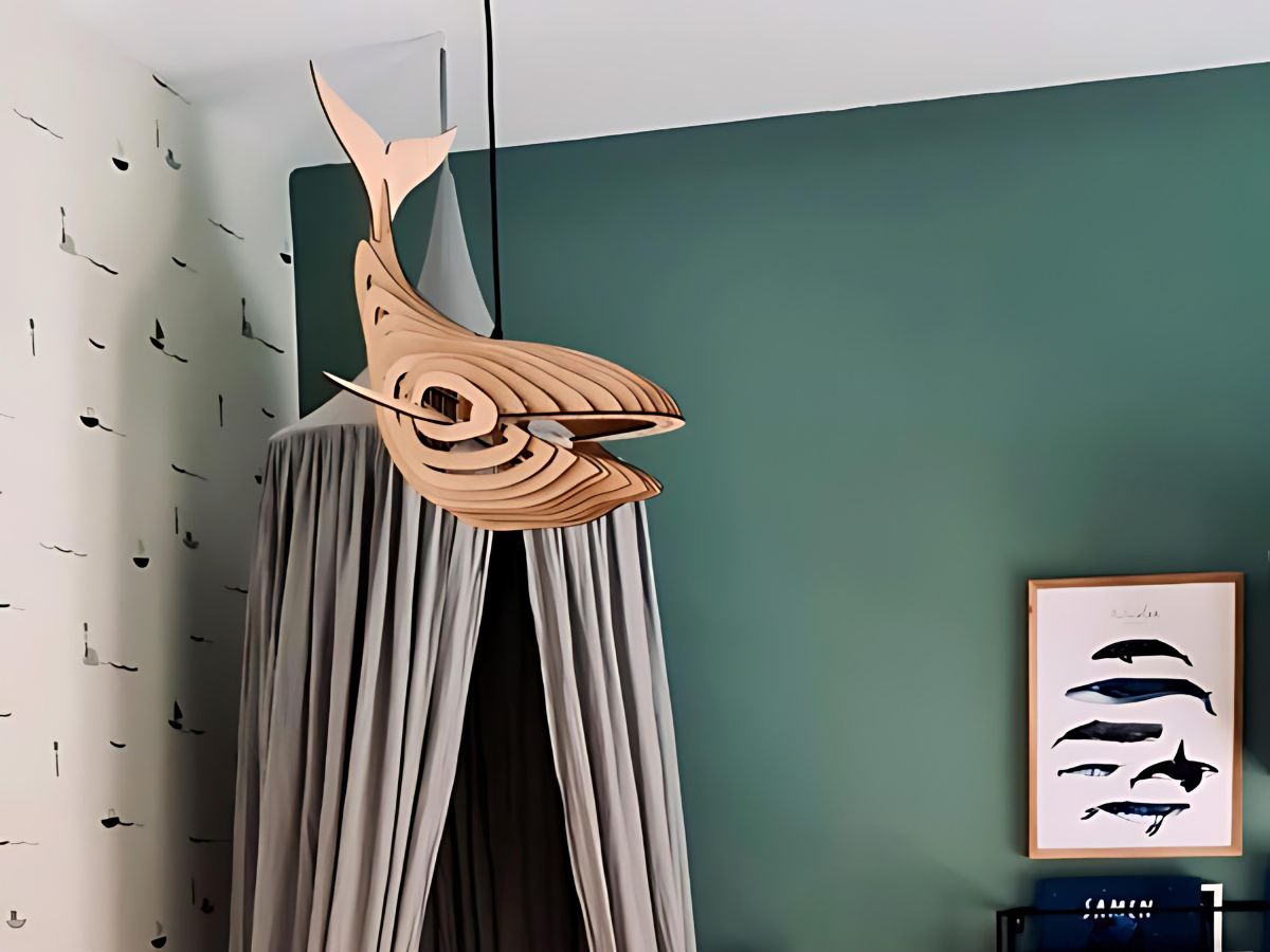 Whale Lamp for Bedroom
