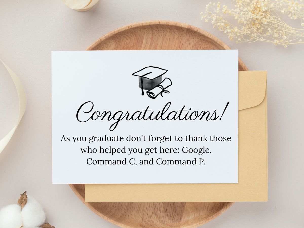 Funny Graduation Messages for New Grad