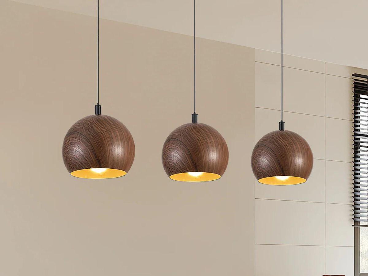 Wood Material of Pendant Lamp