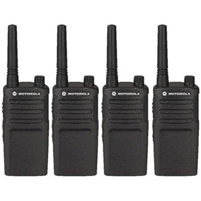 4 Pack Of Motorola Rmu2040 Two Way Radio Walkie Talkies (Uhf)