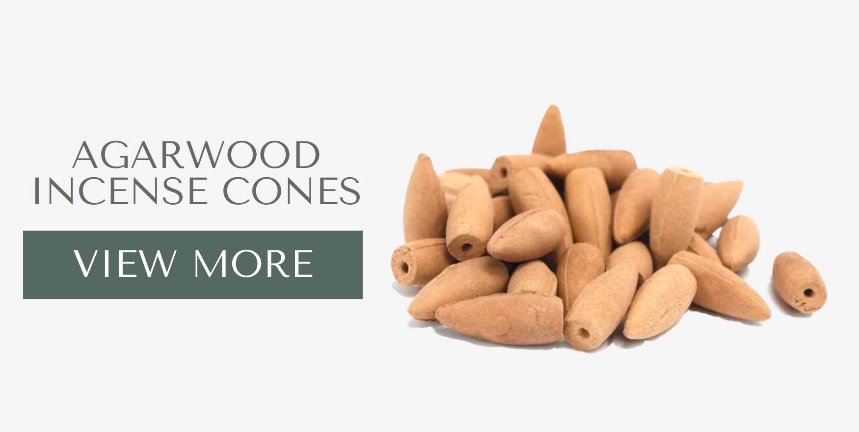 Agarwood incense cones