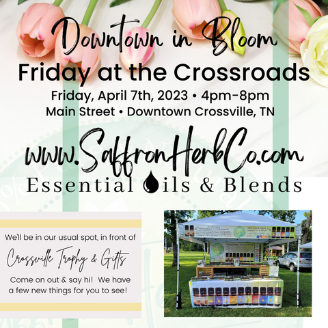 Friday at the Crossroads • Downtown Crossville, TN • April 7th, 2023 • 4pm-8pm