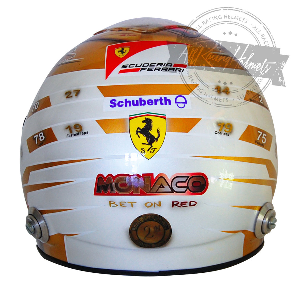 Fernando Alonso 2012 Monaco F1 Replica Helmet Scale 1:1 – All Racing ...