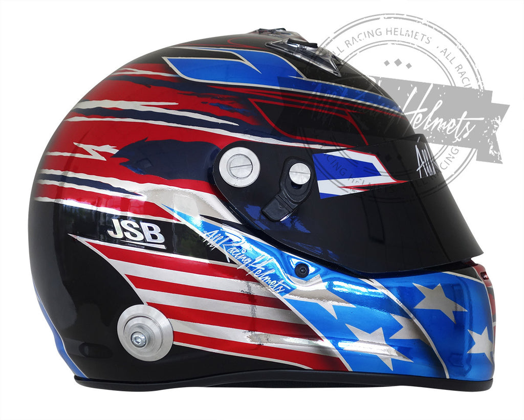 JSB Chrome Helmet – All Racing Helmets