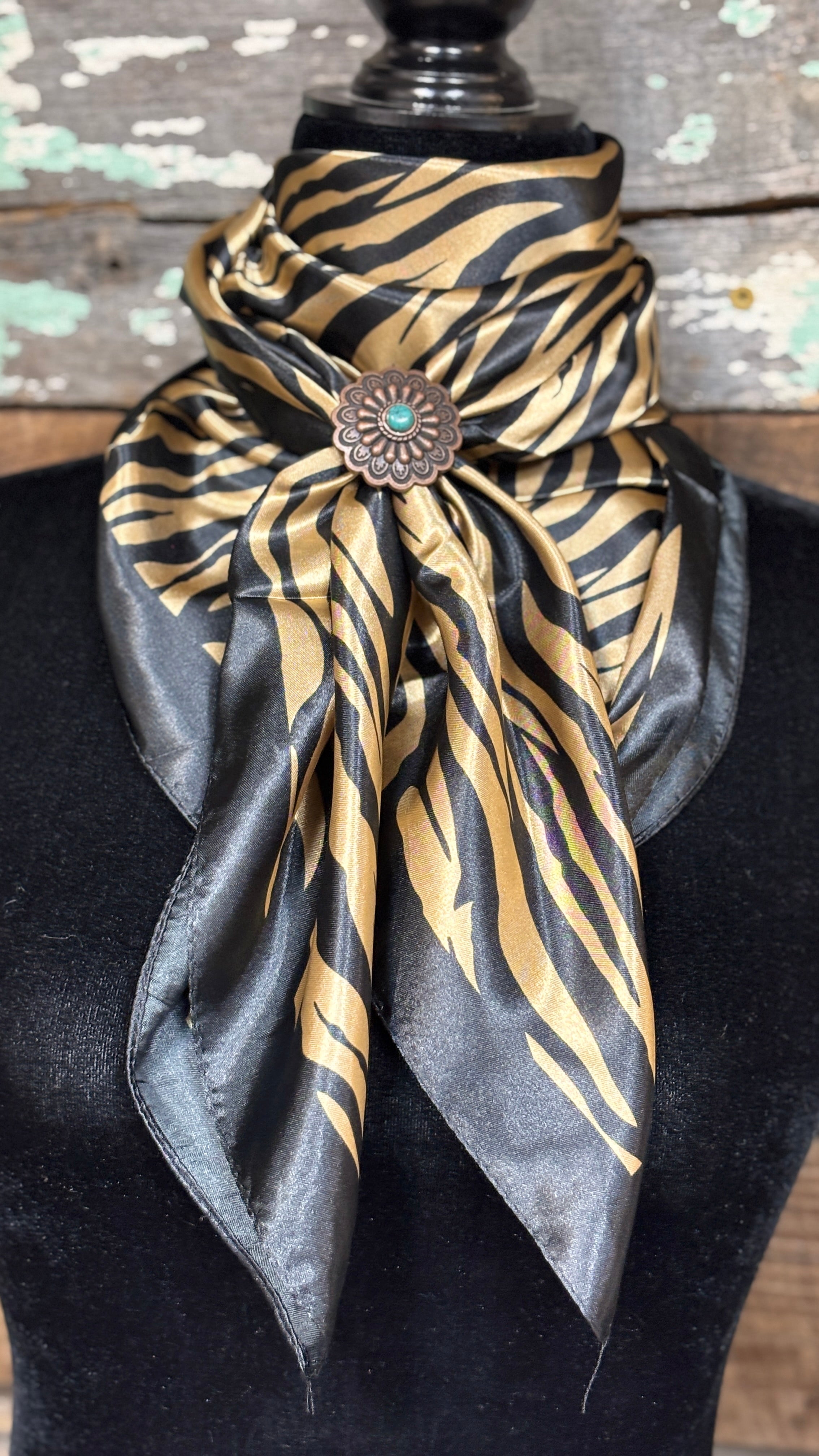 Liberty Leopard Wild Rag/ Scarf