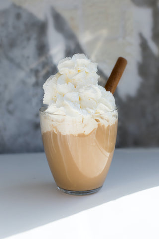 Frappe Monster Buck Mocha. Loaded with whipped topping.