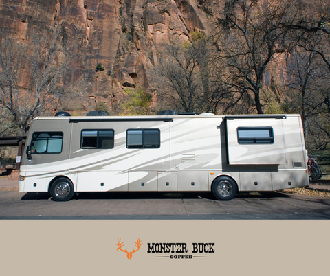 Full Time RV Lifestyle with Monster Buck Coffee