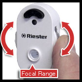 riester e-scope ophthalmoscope with maywheel focusing wheel