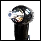 keeler jazz otoscope with a clear ring of LED light