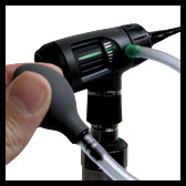 welch allyn macroview otoscope with insufflation port for pneumatic otoscopy