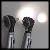 HEINE otoscope with LED