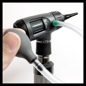 welch allyn macroview otoscope with insufflation port for pneumatic otoscopy