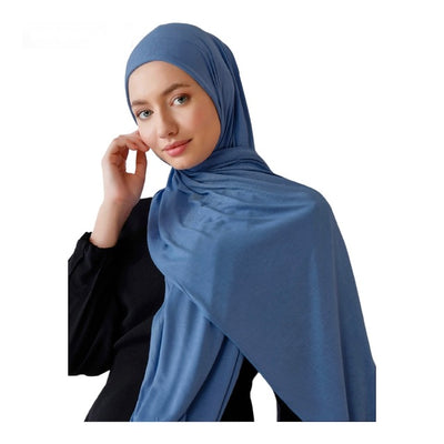 Cotton Jersey Hijab Undercap (Black) - Ayesha's Collection - the