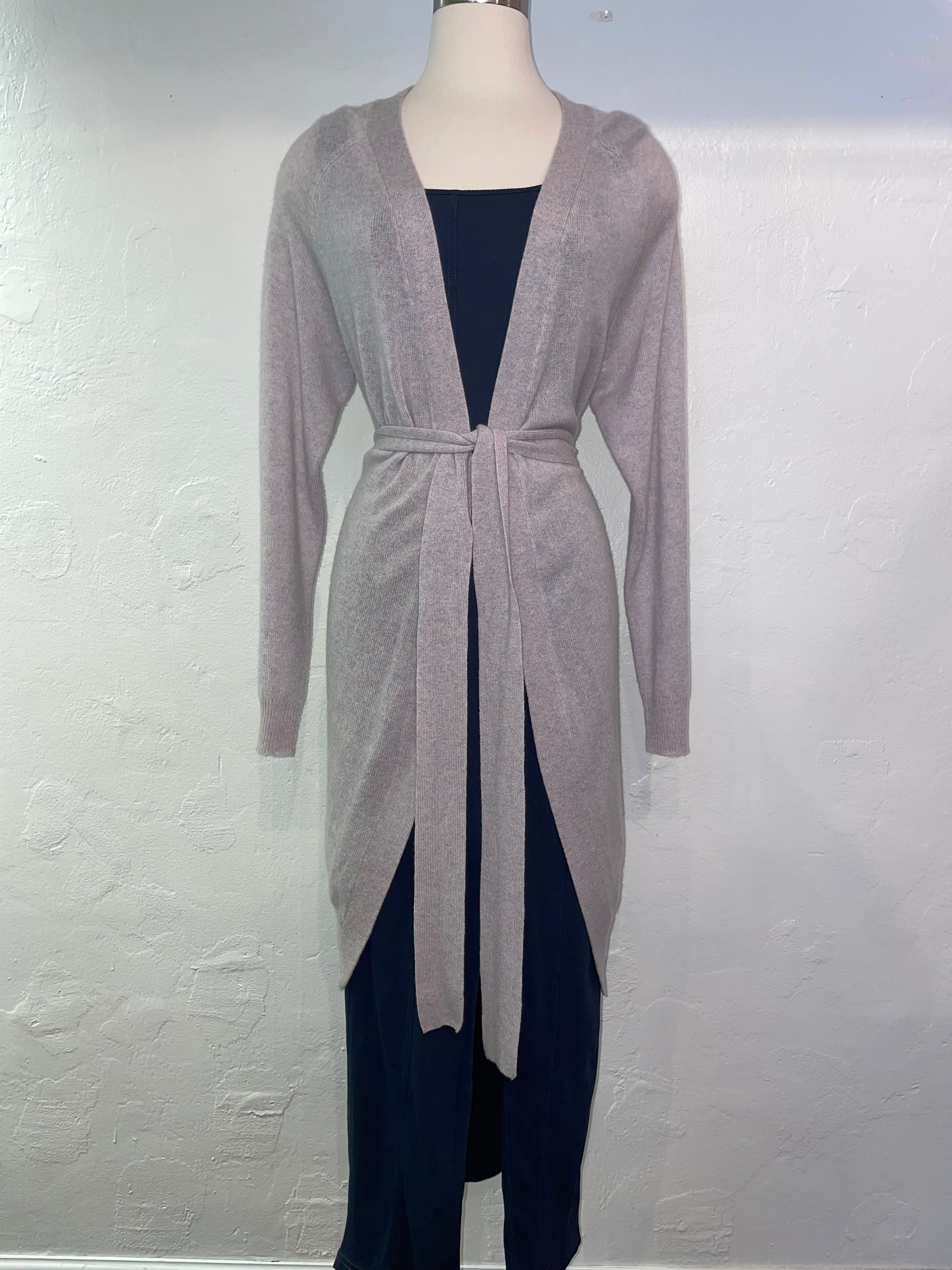 100% Cashmere Robyn Duster - Opal