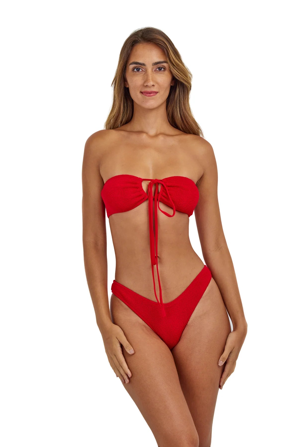 Textured Red One Size Bottom