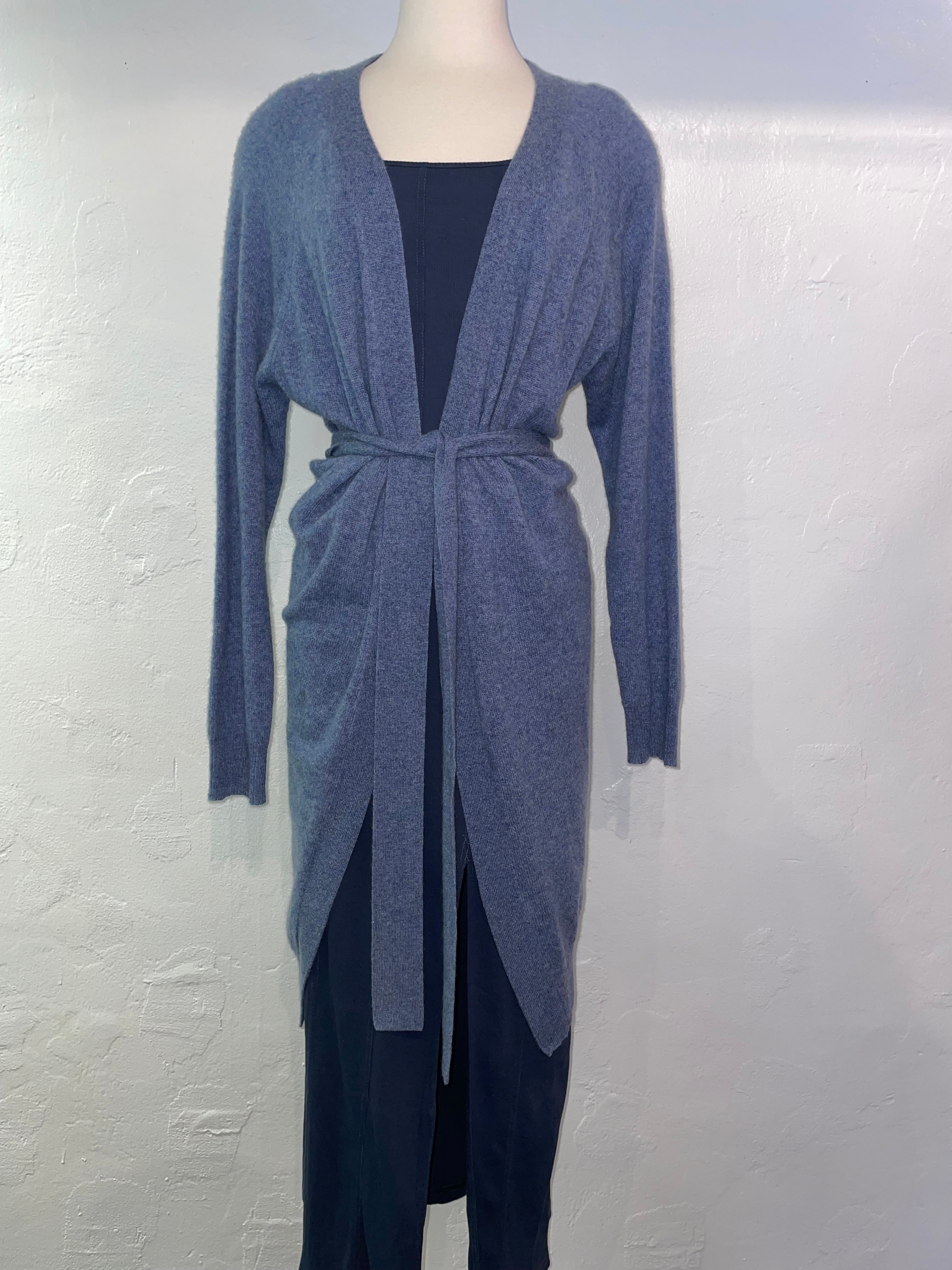 100% Cashmere Robyn Duster - Shale