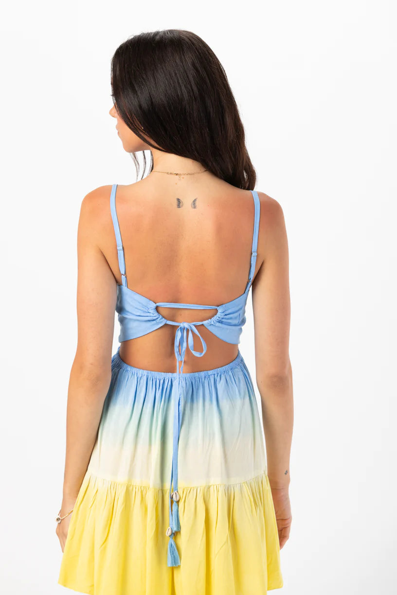 Short Colorful Summer Dress 