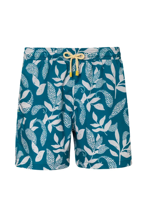 Printed Swim Trunks