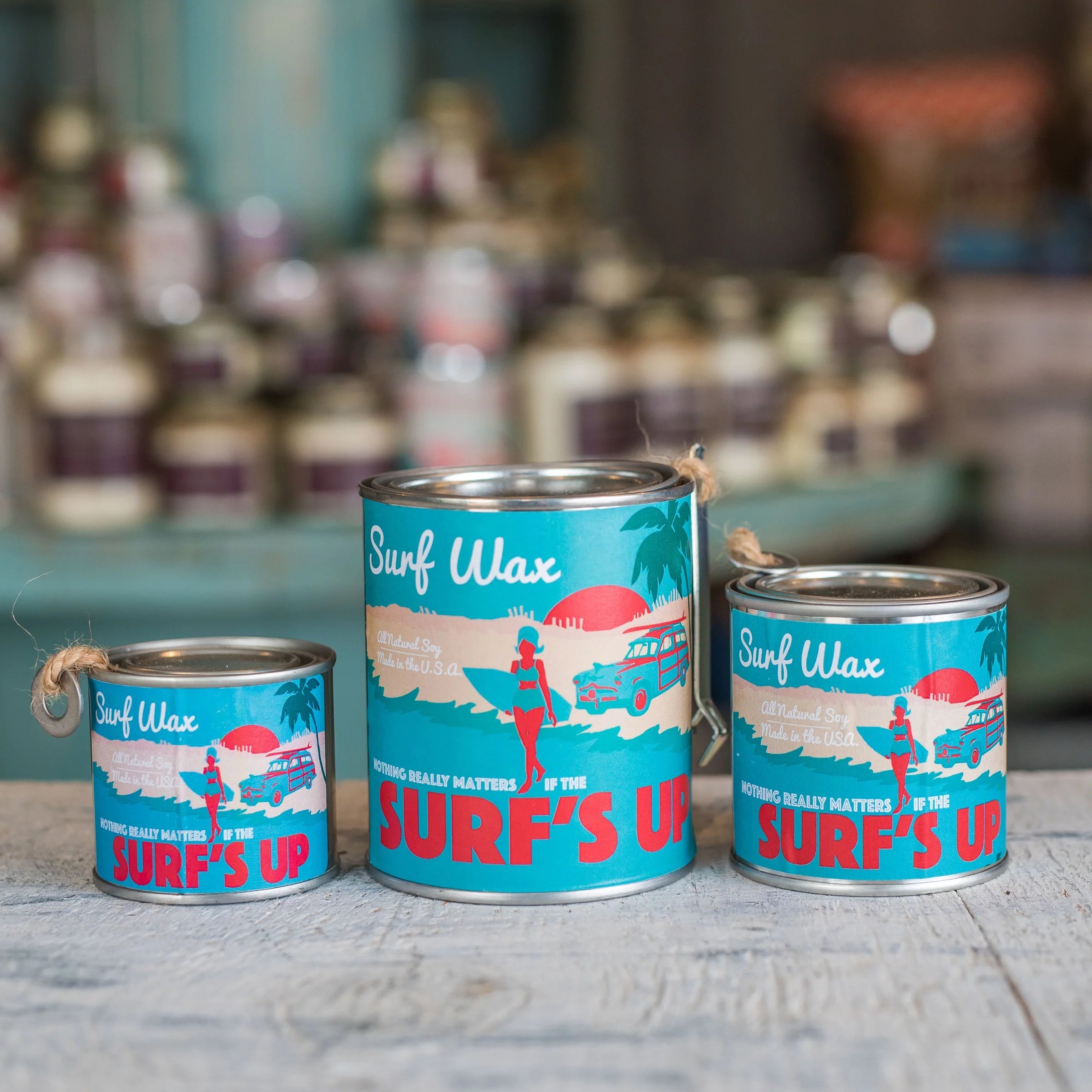 Surf Wax Pint Candle
