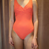 Vesper Cross Front Multifit One Piece - Tangerine