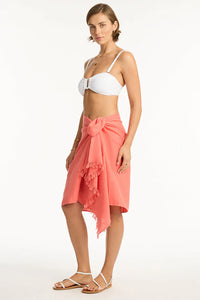  Frayed Cotton Sarong 