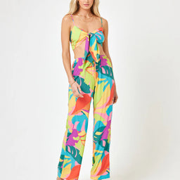 Bright Multicolor Drawstring Pants