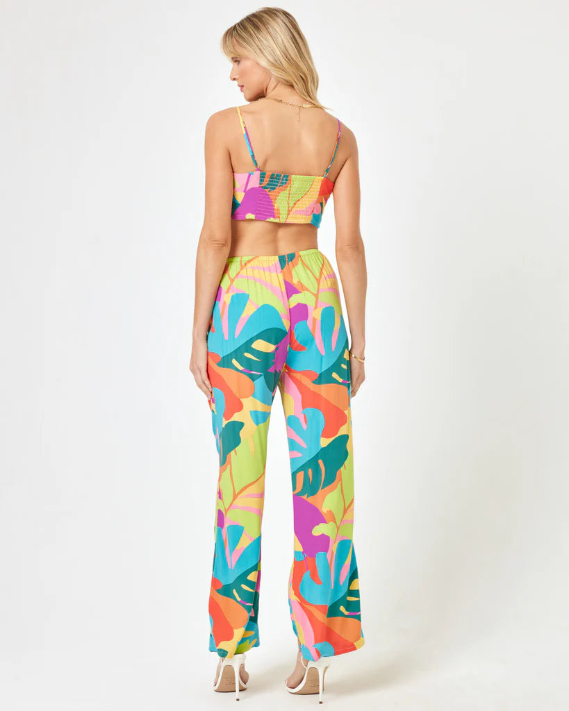Bright Multicolor Drawstring Pants