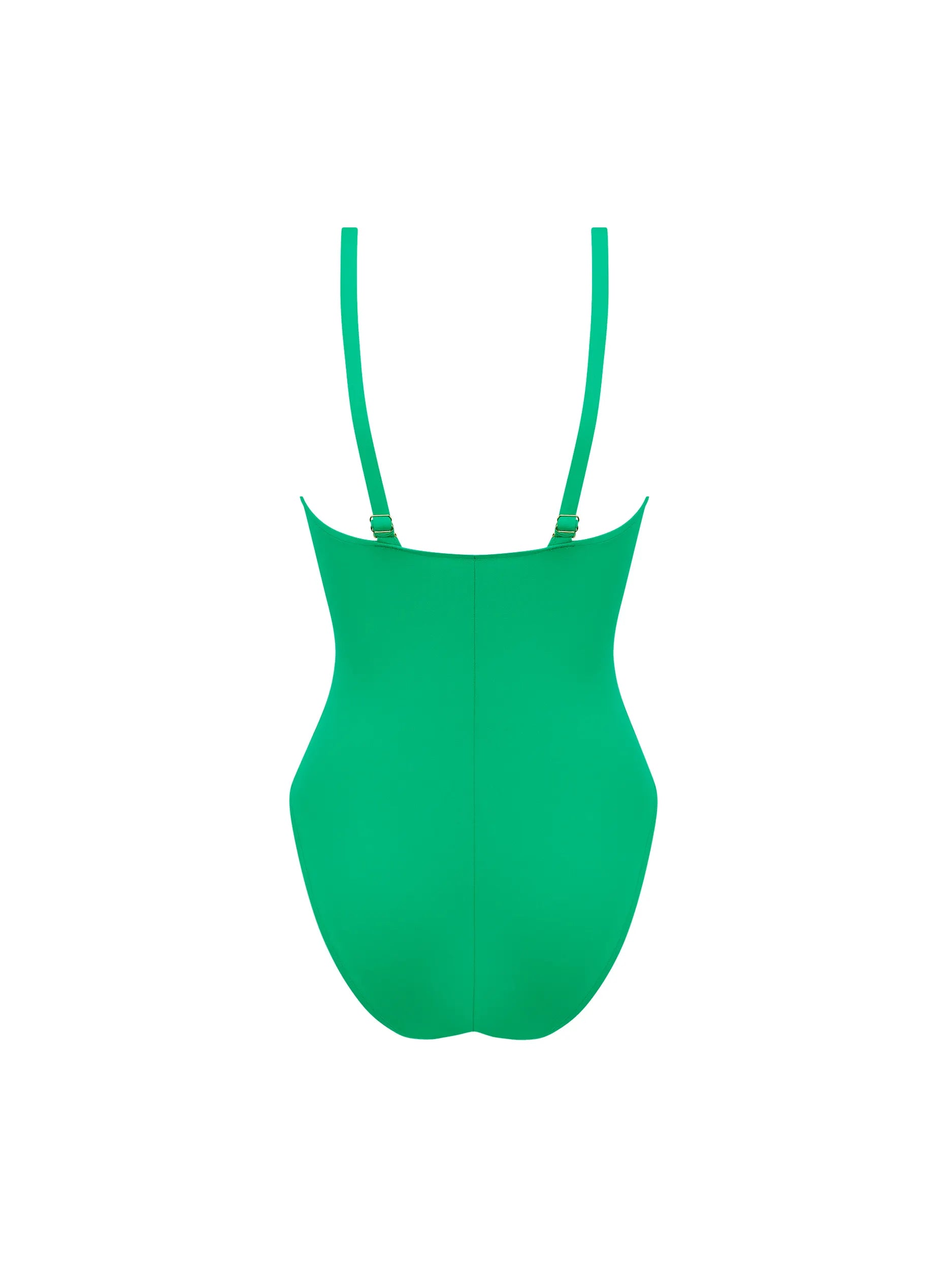 Green Halter One Piece