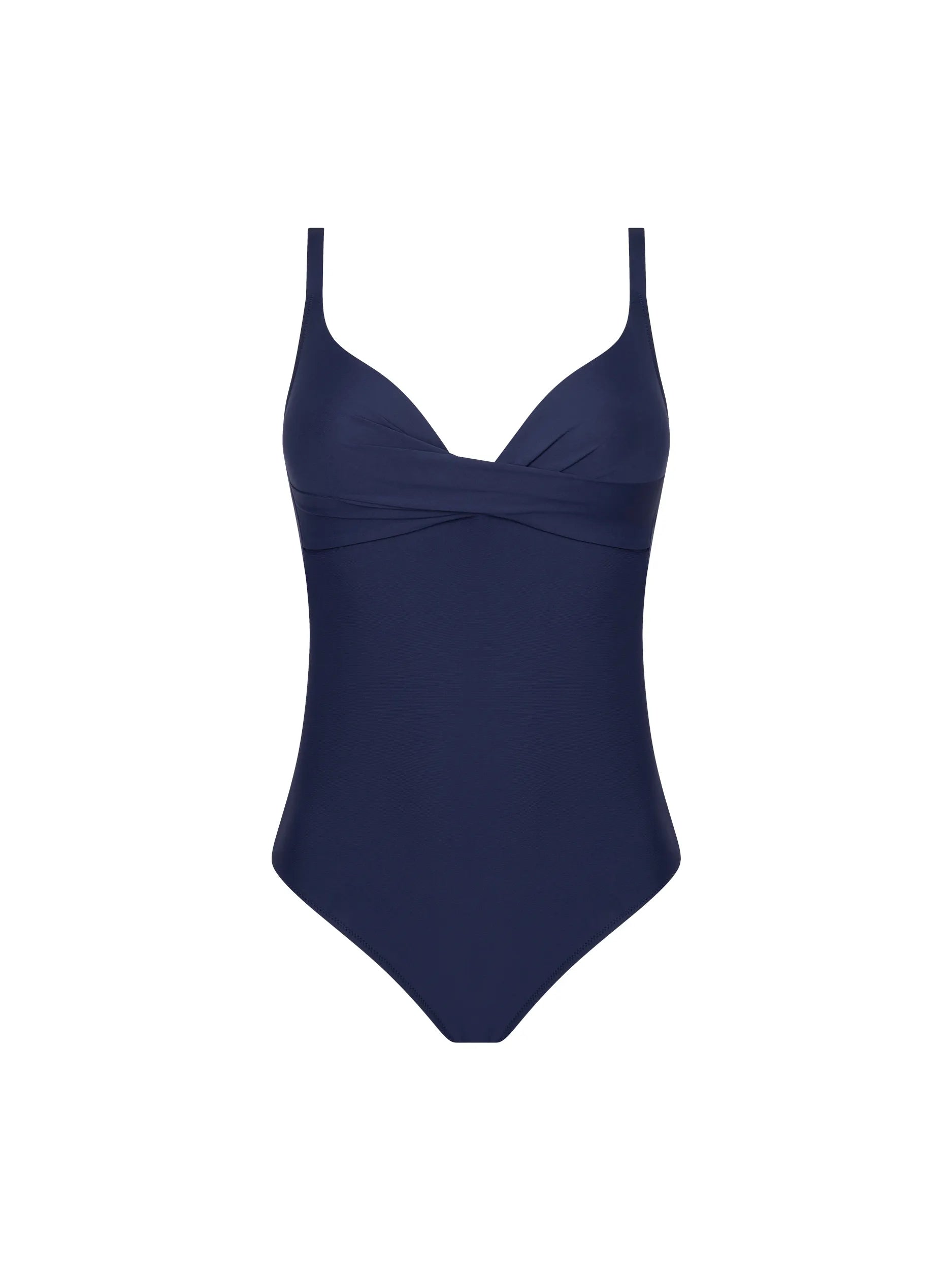 Navy Contour Cup One Piece 