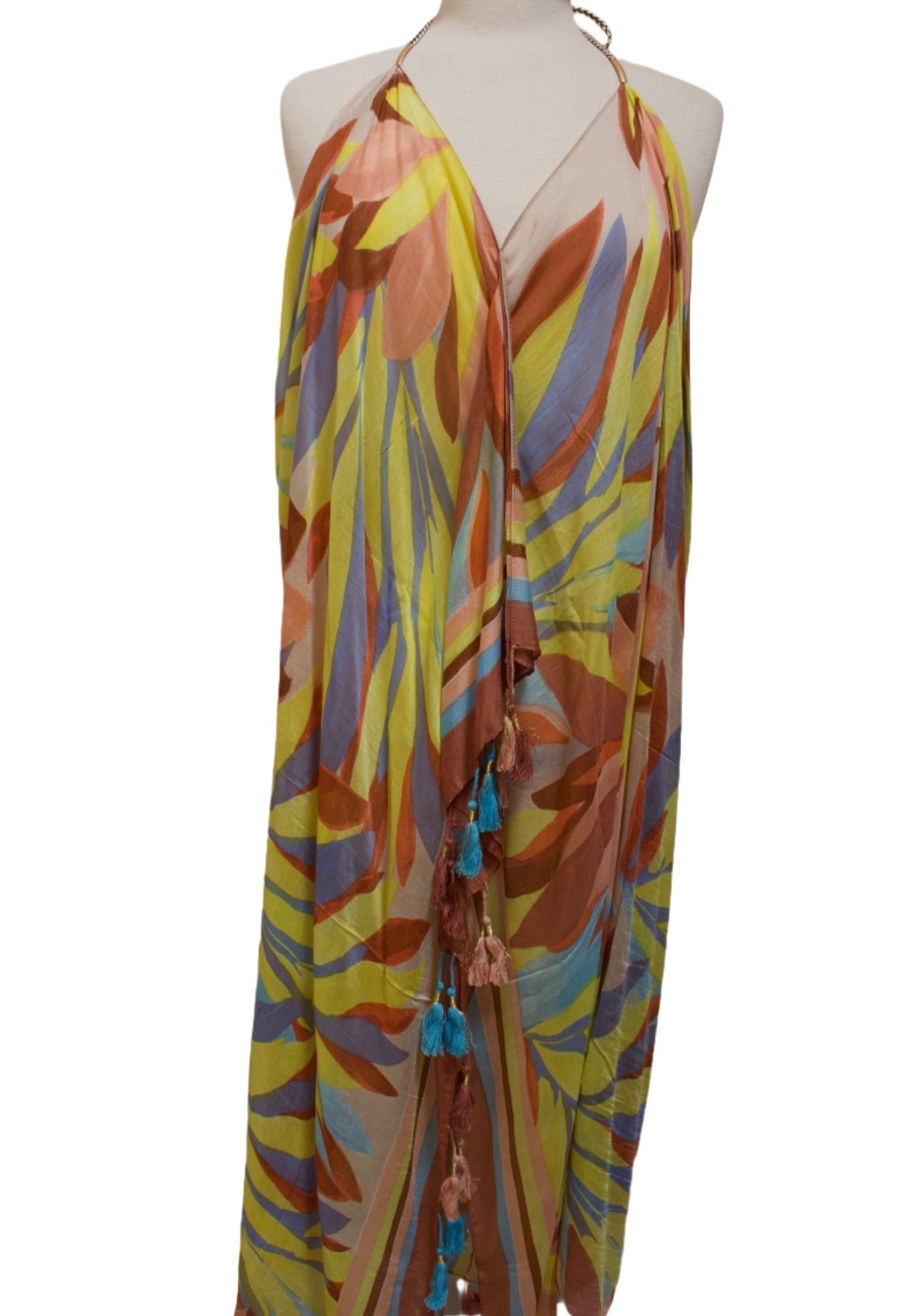 Multicolor Coverup Dress