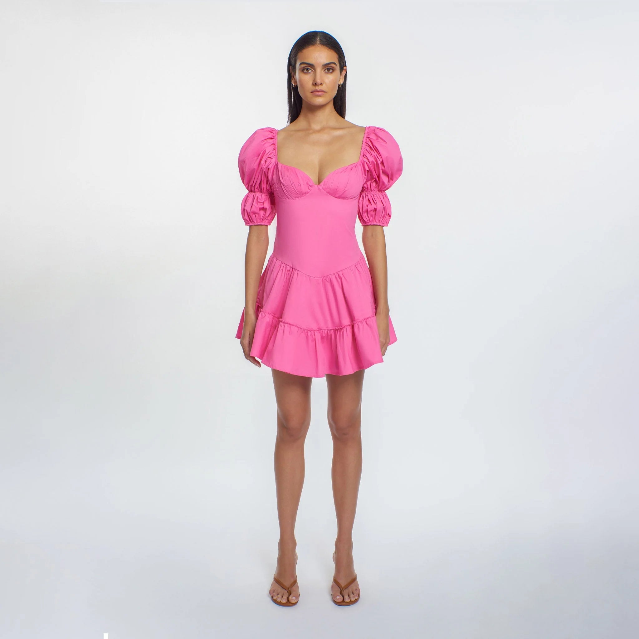 Maeve Dress - Pink Azalea