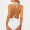 White High Waist Bottom