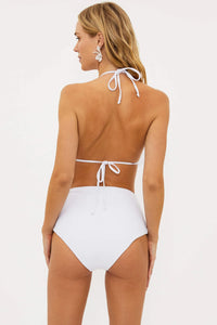 White High Waist Bottom