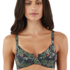 Palm Tree Print Underwire Top