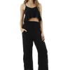 Black Cotton Pants